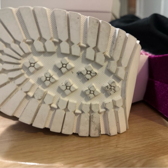 Pink and Yellow Decorative Shoe with Flower Appliqué - Picture 14 of 15